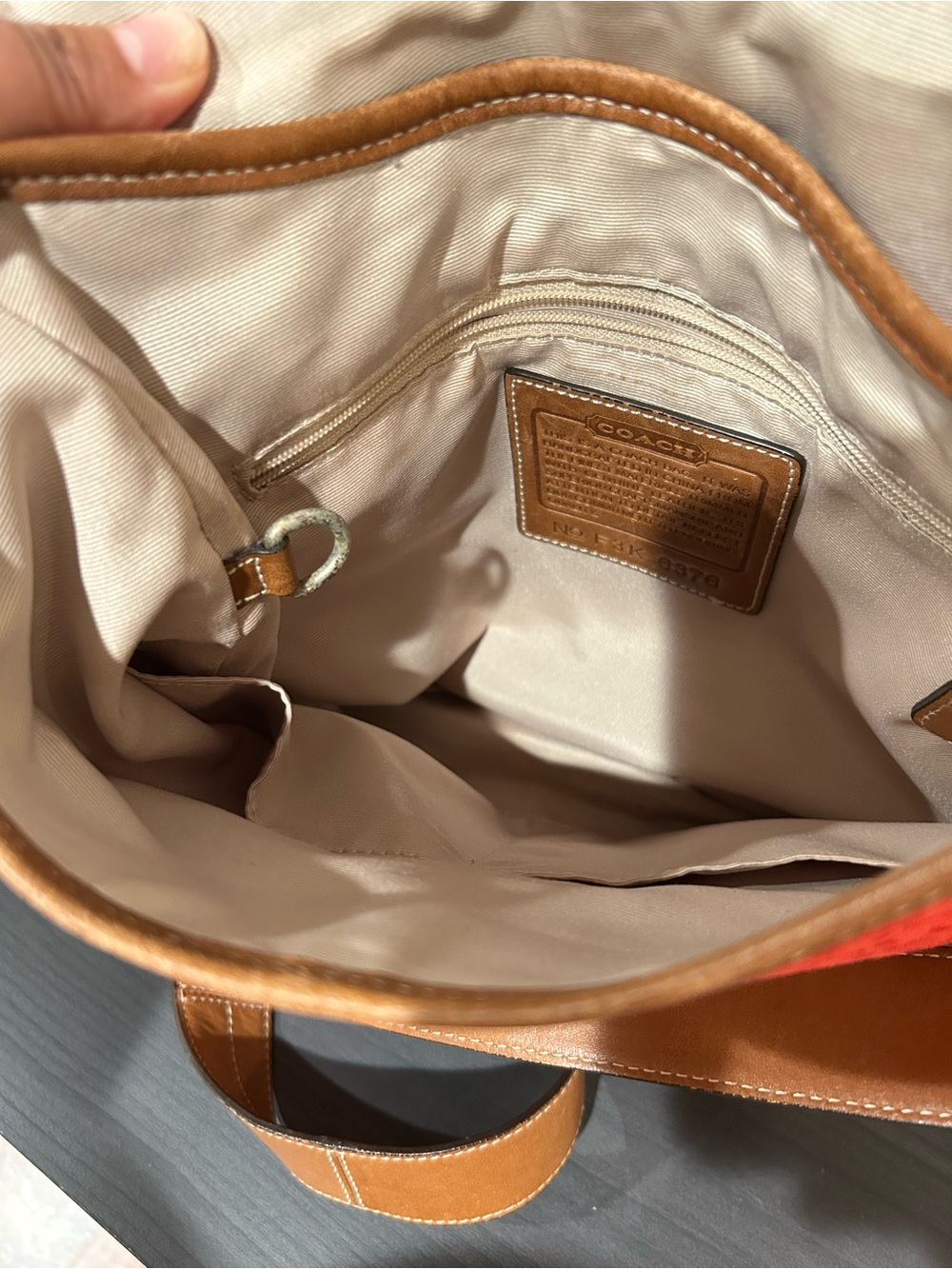 Coach Vintage Soho Signature C Flap Bag (Style #6376) Euc View 4